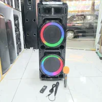 اسپیکر باند سیستم صوتی ۱ متری شارژی ۲ساب ۱۰ اینچ