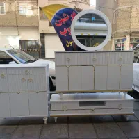 آیینه کنسول و میز تی وی و جاکفشی|بوفه، ویترین، کنسول|قدس, شهرقدس|دیوار