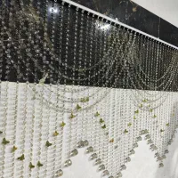 تولیدی پرده کریستالی درخشان