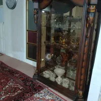 بوفه طرح فیل دست ساز چوب گردو