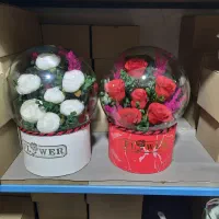 پخش انواع هارد باکس های مقوایی و شیشه ای|گل مصنوعی|ملارد, |دیوار