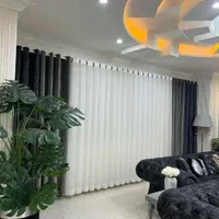 پرده پذیرایی پانچ طرح دامون|پرده، رانر، رومیزی|مشهد, الهیه|دیوار