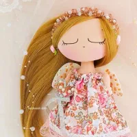 عروسک فانتزی دستساز پارچه ای
