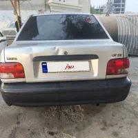 پراید نقره ای مدل ۹۰