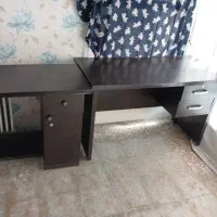 میز کار باکشو در حد نو دوعدد