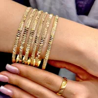 زیباترین النگوهای طلاروس طرح نازلین ضمانتی