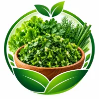 سبزی خردشده تازه، تمیز و آماده مصرف