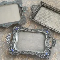 سه عدد سینی پیوتر اصل مناسب کادو  نو نو