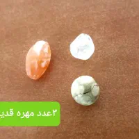 مهره عقیق قدیمی و سنگ خاص|کلکسیون اشیاء عتیقه|سنخواست, |دیوار