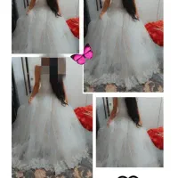 لباس عروس شیری