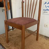 فروش یک عدد صندلی اطلس چوب با قیمت مناسب