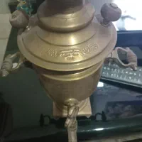 سماور برنزی یک لیتری|کلکسیون اشیاء عتیقه|زنجان, |دیوار