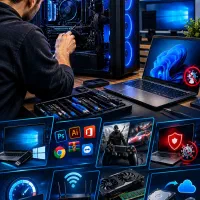 تعمیرو نصب بازی و ویندوز کامپیوتر و لپتاپ (در محل)