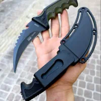 چاقوی کلکسیونی کارامبیت کلمبیا رنگ سبز تیره ومشکی