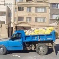 حمل نخاله ناخاله ماسه شن شسته نیسان کمپرسی|خدمات حمل و نقل|شیراز, فضل‌آباد|دیوار