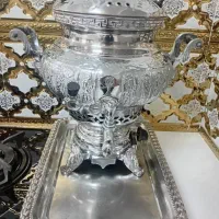 سماورگازسوز قلمکاری هخامنشی درحدنو
