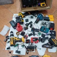 قطعات دریل شارژی و بکس شارژی وترابری لیزری باطری