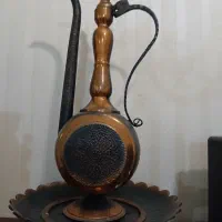 افتابه لگن مسی قدیمی