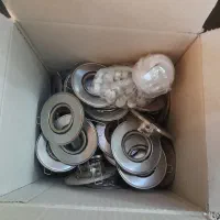 قاب هالوژن وسوکت|لامپ و چراغ|برزک, |دیوار