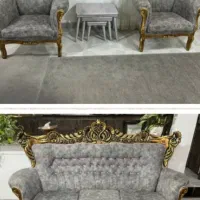 مبل۹ نفره سلطنتی همراه عسلی ۳۰ میلیون|مبلمان خانگی و میز عسلی|کیاشهر, |دیوار