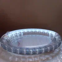 دیس بیضی انگشتی شیشه ای  با کیفیت فرانسه  اصل
