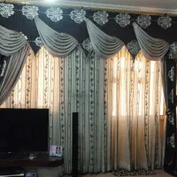پرده دست دوم|پرده، رانر، رومیزی|برازجان, |دیوار