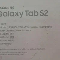 تبلت galaxy tab S2 با شارژر اوریجینال سالم|تبلت|تهران, فلسطین (میدان انقلاب)|دیوار