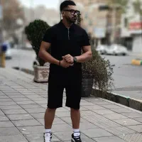 تیشرت وشلوارک نیم زیپ مراکشی