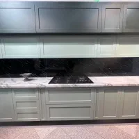 کابینت آماده سبز یشمی