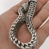 ست گردنبند و دستبند مردانه