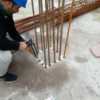 مقاوم سازی کاشت میلگرد الیاف کربن