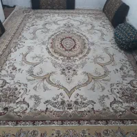 فرش ۱۲ متری و ۲ جفت پشتی نو|فرش|شیراز, شهرک بهار|دیوار