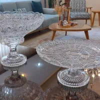 شیرینی خوری و میوه خوری کریستال پی کی