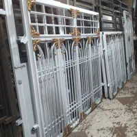 انواع درب حال و پنجره نخل شیک آهنی