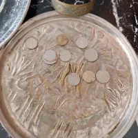 سینی مسی|صنایع دستی و سایر لوازم تزئینی|اصفهان, ارزنان|دیوار