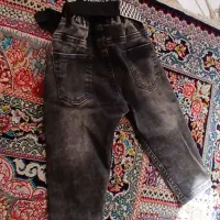 شلوار لی مام استایل کودک|کفش و لباس بچه|باقرشهر, |دیوار