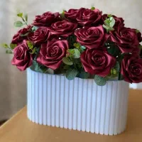 باکس وگل رز روبانی شب یلدا.تولد.خاستگاری.زایمان