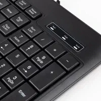 کیبورد هیسکا مدل HX-KE205 (ثناییکو)|قطعات و لوازم جانبی رایانه|کیش, |دیوار