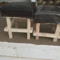 کرسی چوبی برای نشستن|صندلی و نیمکت|بندر گناوه, |دیوار