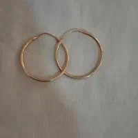 گوشواره حلقه ای طلا