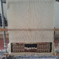 دار قالی یک متر در ۷۵به همراه قیچی وشانه