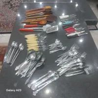 قاشق وچنگال قدیمی