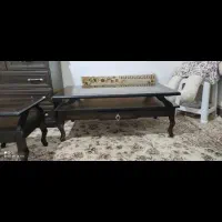 میز جلو مبلی ب همراه دو عدد عسلی