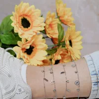 پا بند نقره ایی