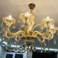 لوستر ۸ شاخه|لوستر و چراغ آویز|تهران, جنت‌آباد مرکزی|دیوار