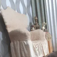 پیراهن مبل هفت نفره در حد نو