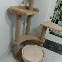 وسایل خانه درختی باکس جای دستشویی گربه و خاک گربه|لوازم جانبی حیوانات|کرج, حسین‌آباد|دیوار