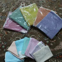 دستمال نخی و دستمال نان زیپ دار .|سفره، حوله، دستمال آشپزخانه|هشتگرد, شهرک ریحانه|دیوار