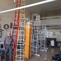 اجاره و کرایه منصفانه نردبان چهارپایه تخته بشکه