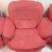 مبل چهارنفره اداری،خانگی و آرایشگاهی مخمل ترک